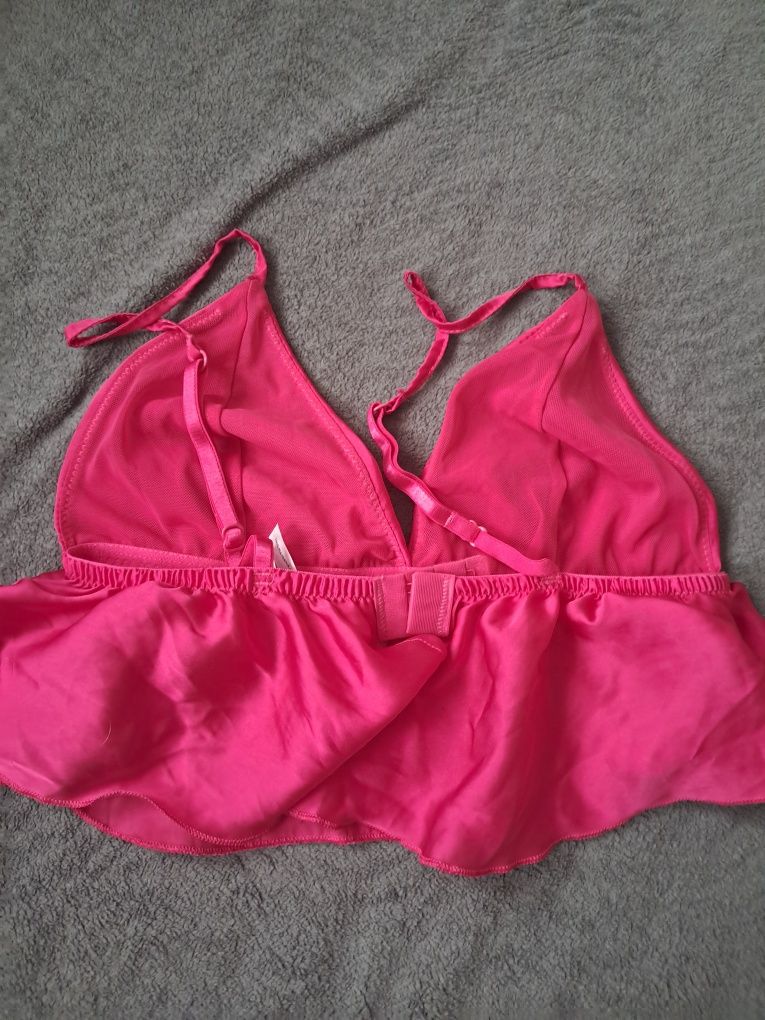 Różowa seksowna bielizna biustonosz Primark