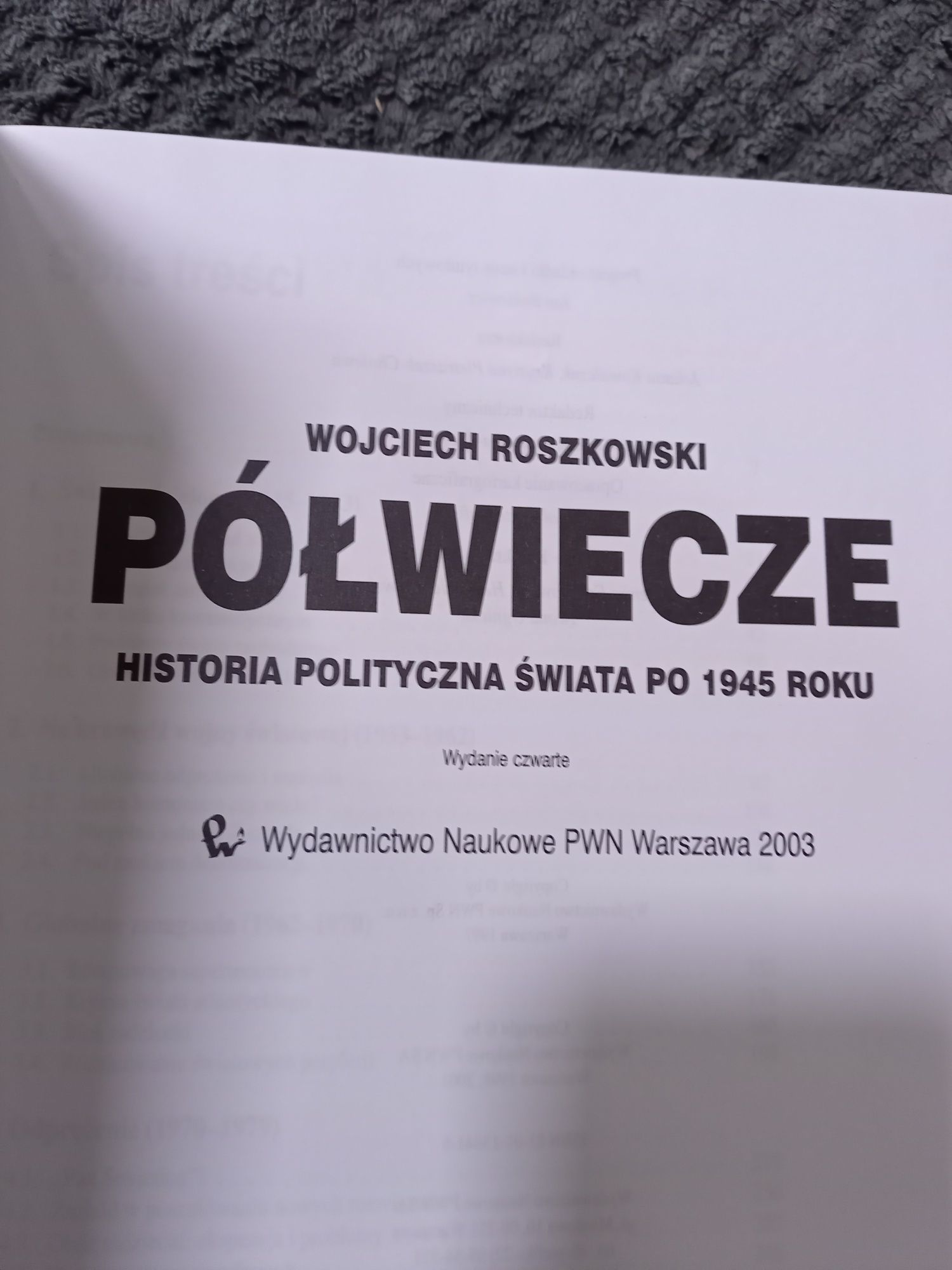 Półwiecze Wojciech Roszkowski