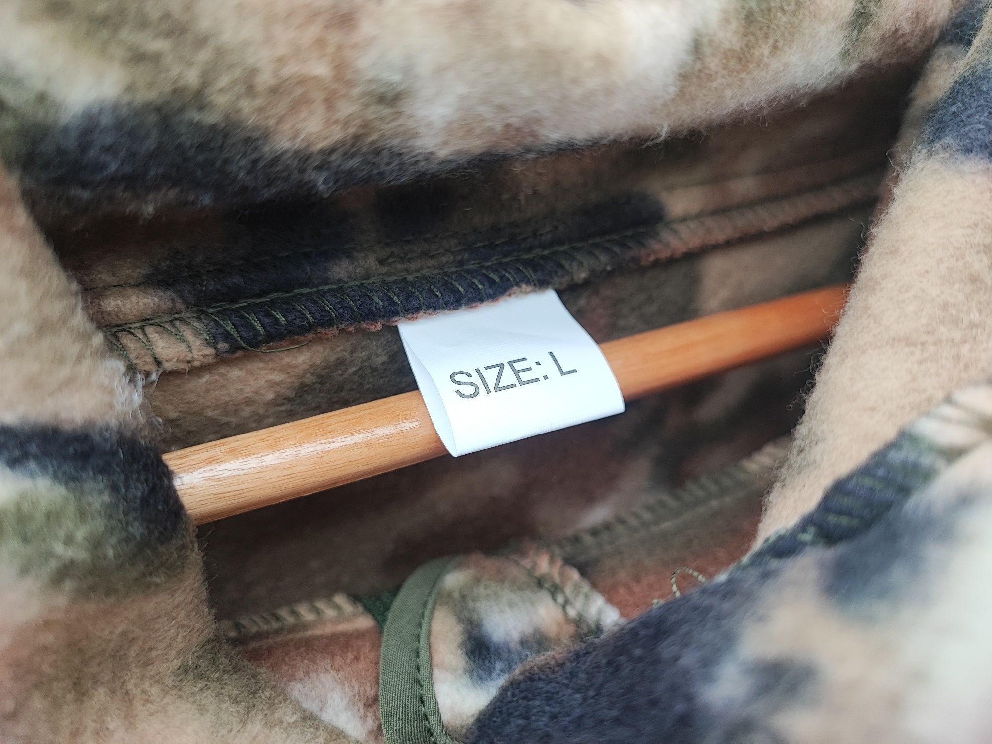 Kurtka taktyczna wojskowa z kapturem bluza polar moro L,Xl
Od