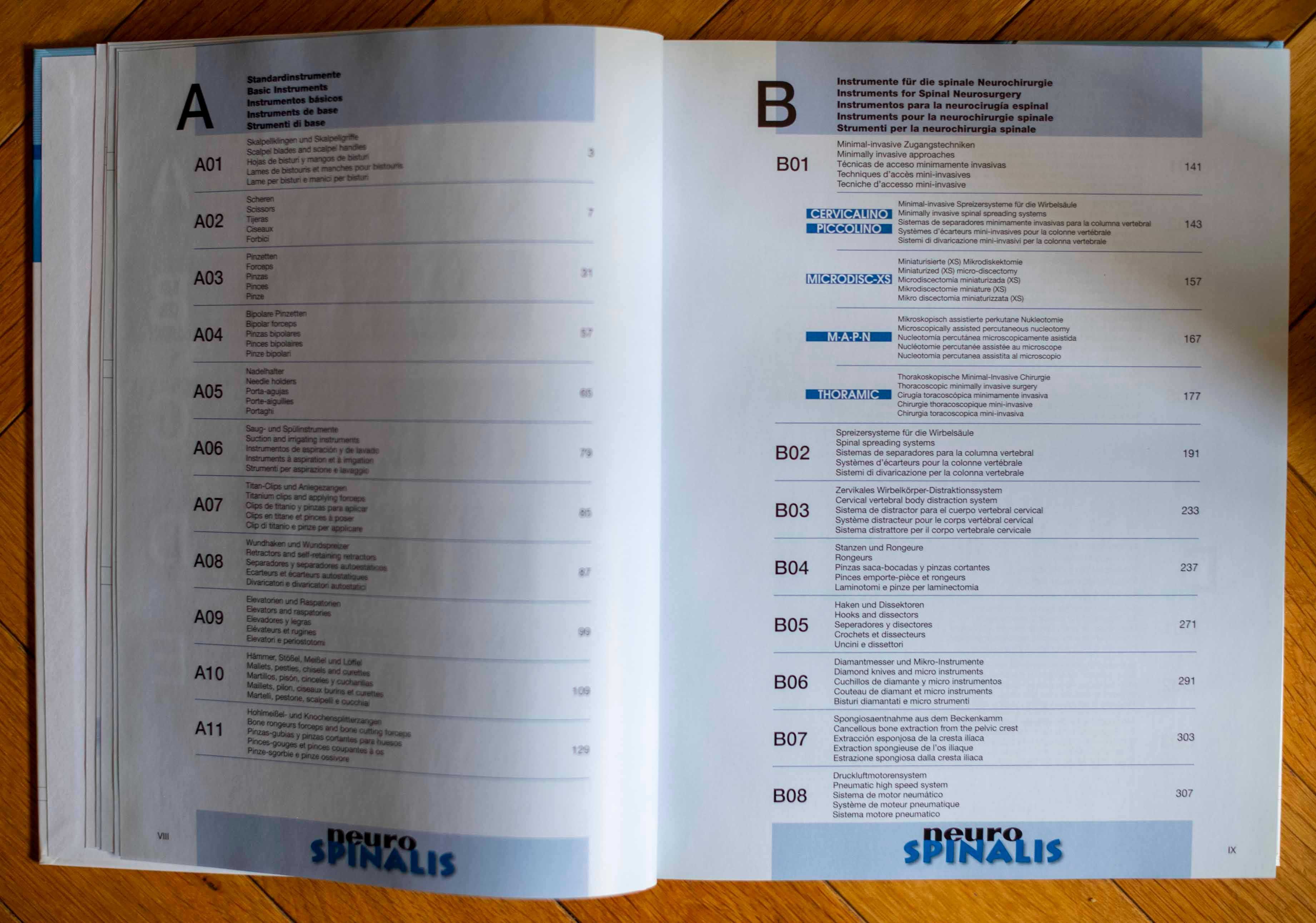 Medicon Surgical Instruments CMF Neuro + Spine Catalog Germany 2024