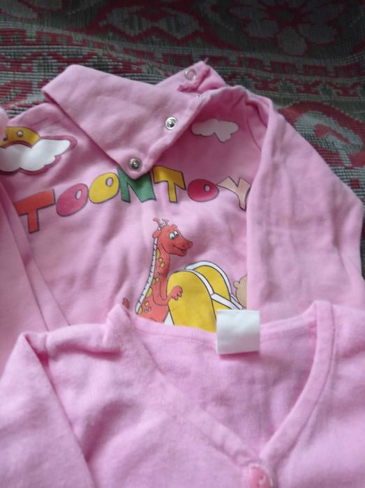 Пакет одежды на девочку от рождения до 1 года