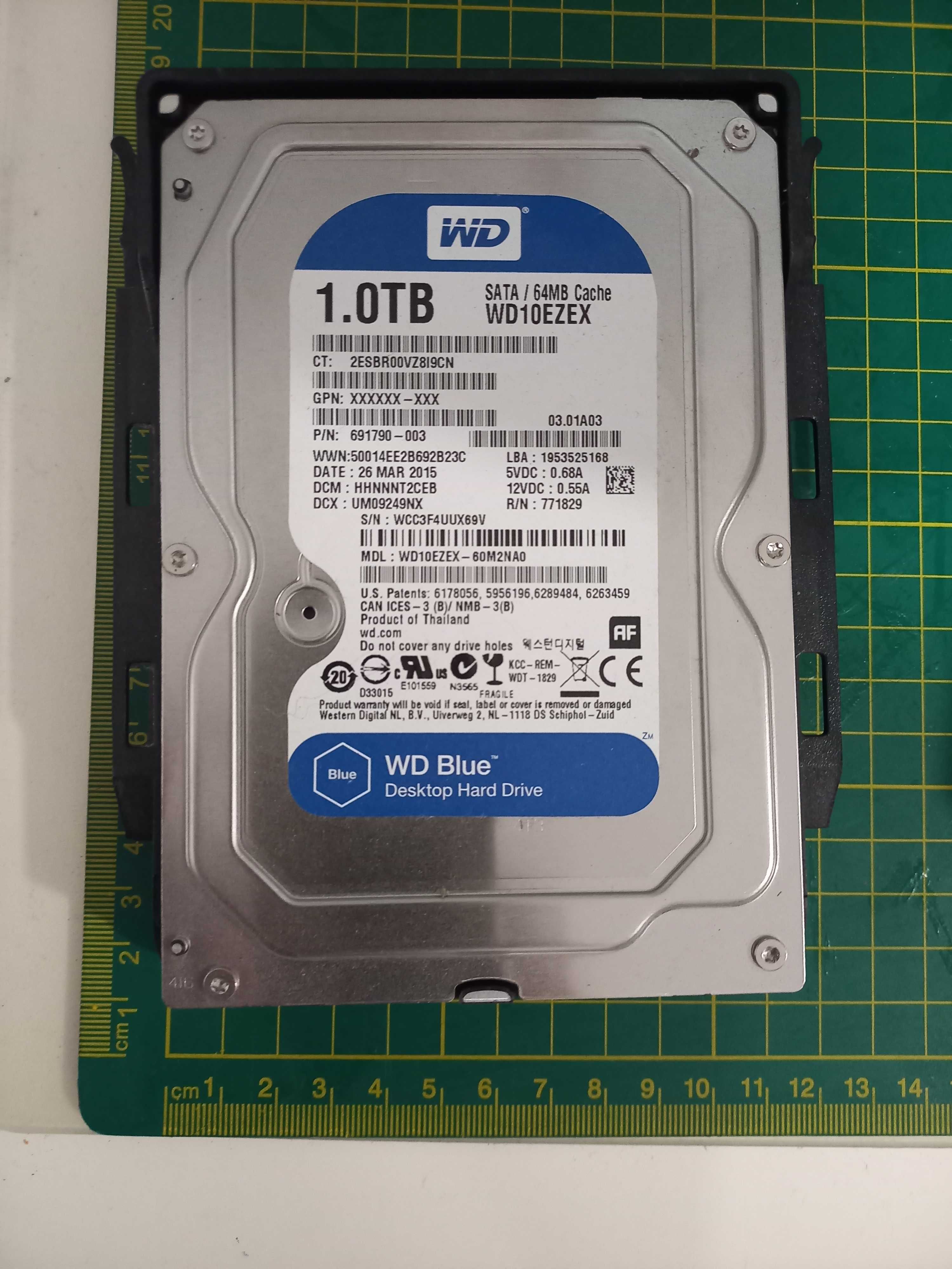 Disco Western Digital Blue 3.5" 1000 GB Serial ATA III