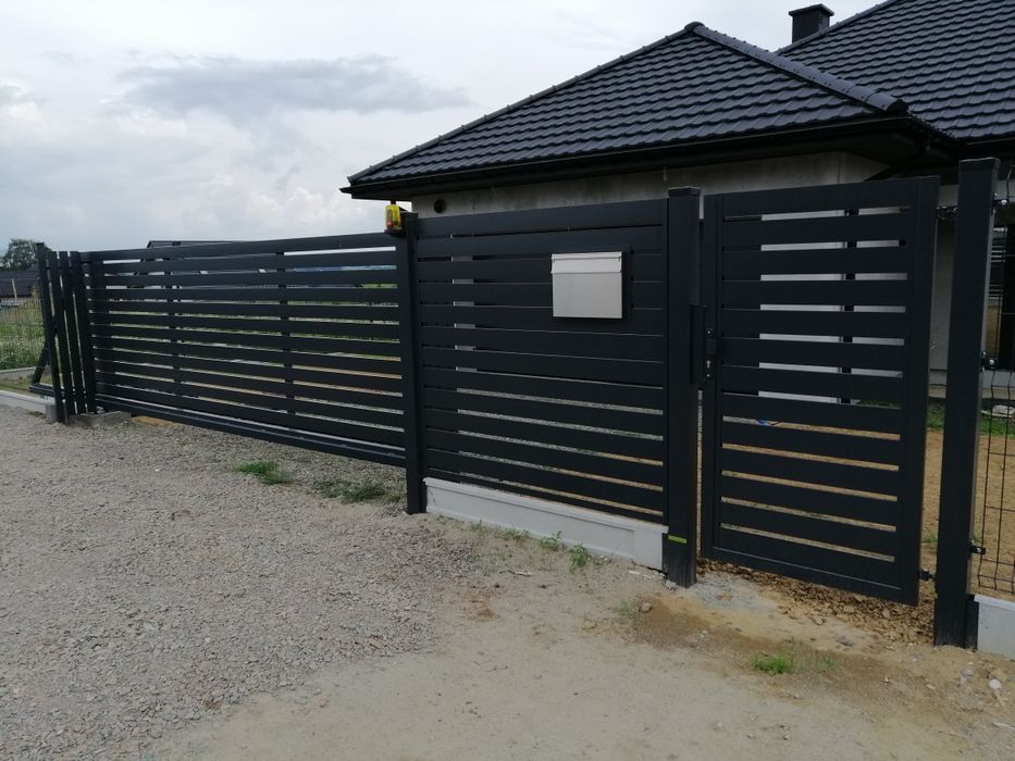 Brama przesuwa 5000x1500