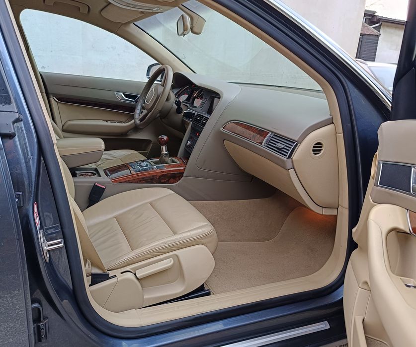 Audi A6 C6. 2.7TDI.Sedan. Manual. Pneumatyka. Navi. Skóry.Serwisowana.