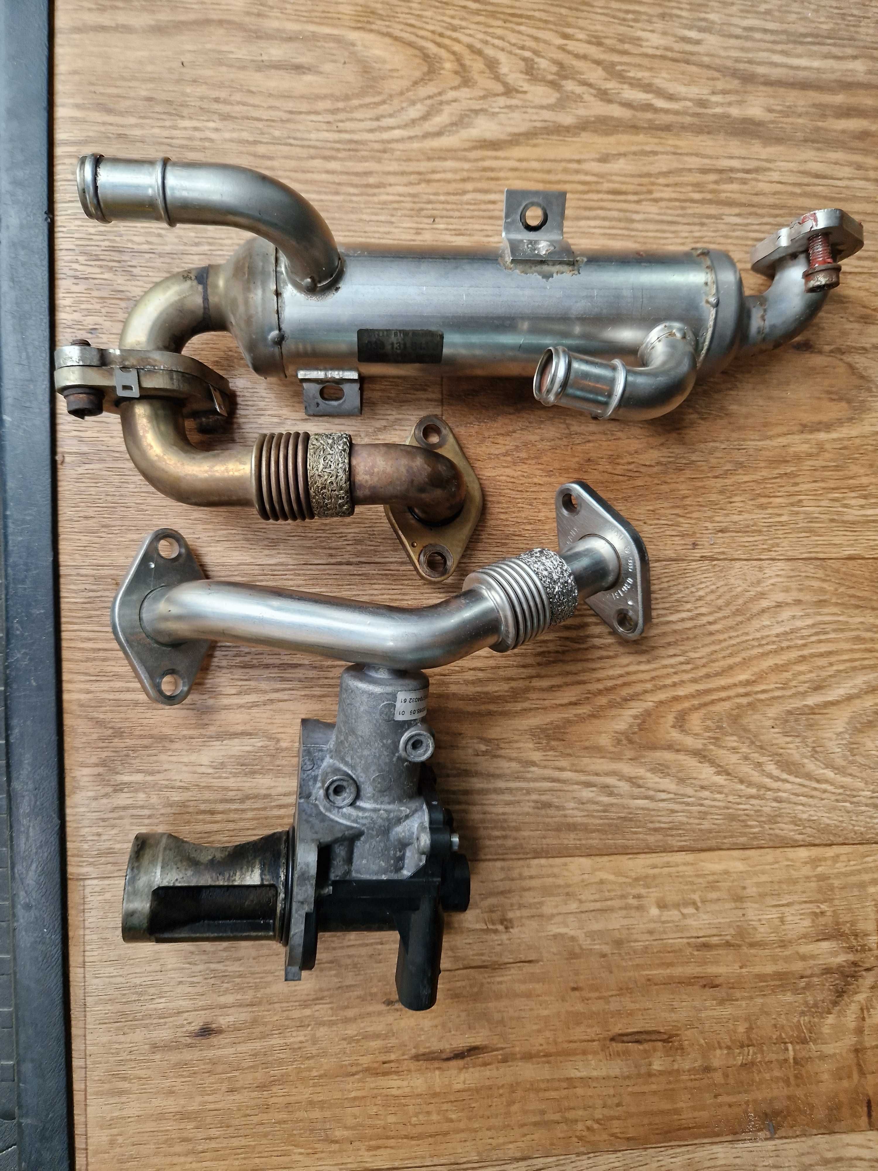Egr chłodnica spalin vw t5