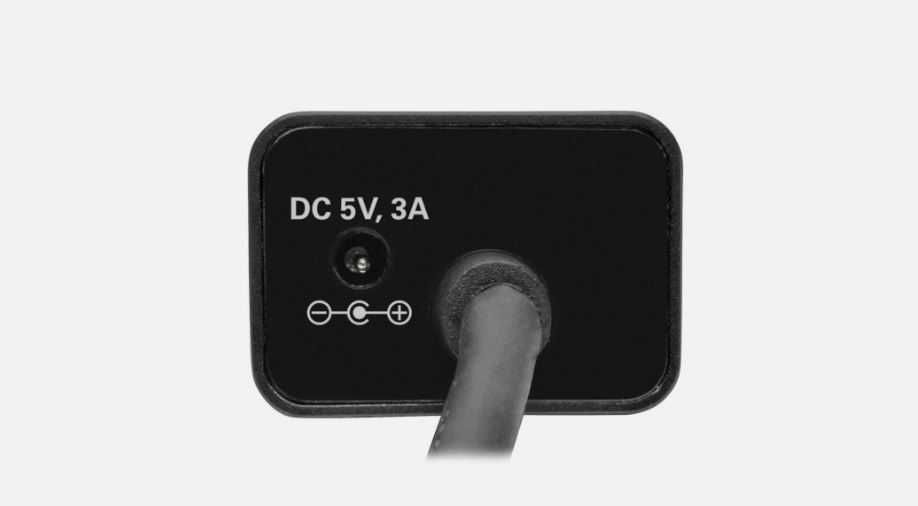 USB хаб 7 USB портів із блоком живлення 12V3A (36W), корпус з алюмінію