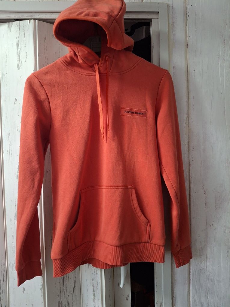 Pomarańczowa bluza Peak performance xs s