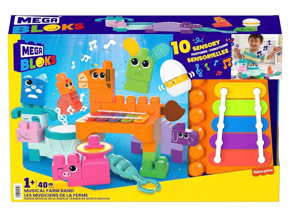 Nowe klocki z Fisher Price mega bloks