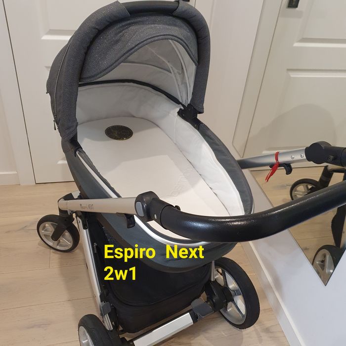 Wózek 2w1 Espiro Next Silver