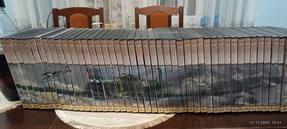 Encyklopedia II wojny światowej na płytach dvd. komplet.