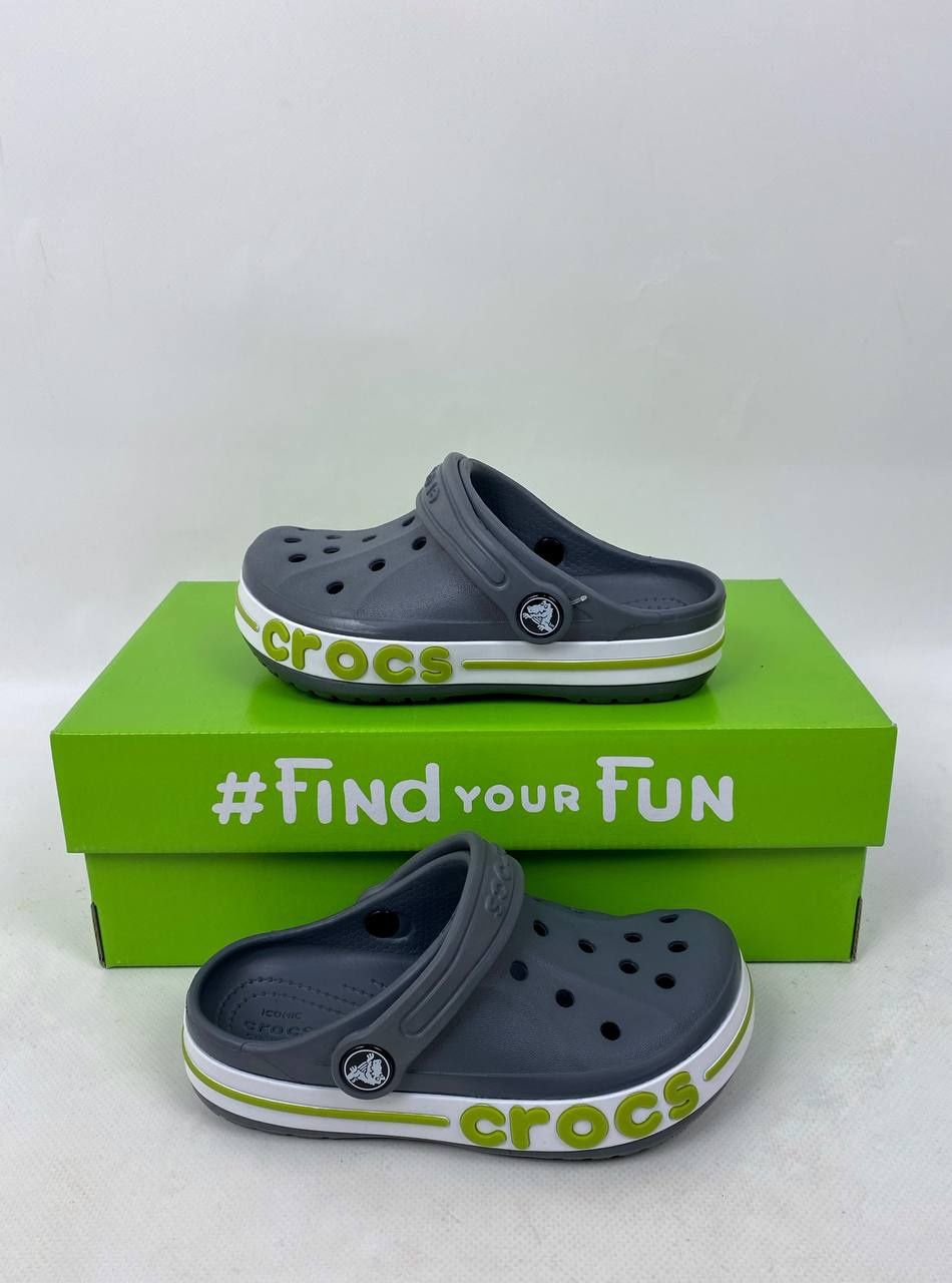 CROCS ДЕТСКИЕ Bayaband Kids 7-Цветов C8,C9,C10,C11,C12,C13,j1,j2,j3