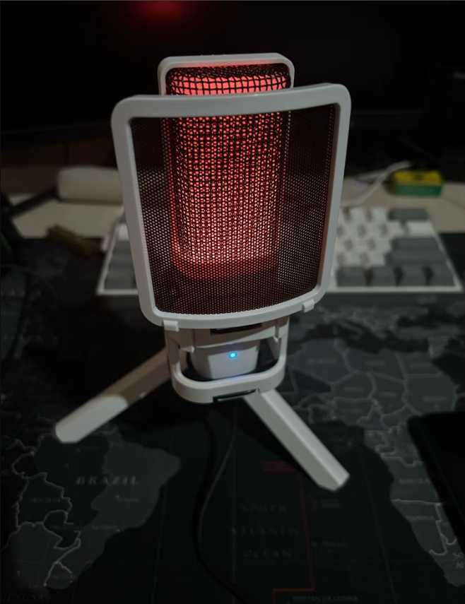 USB-микрофон Zealsound BKD-11 Pro A68 RGB для ПК, PS4, PS5, Mac. Новый