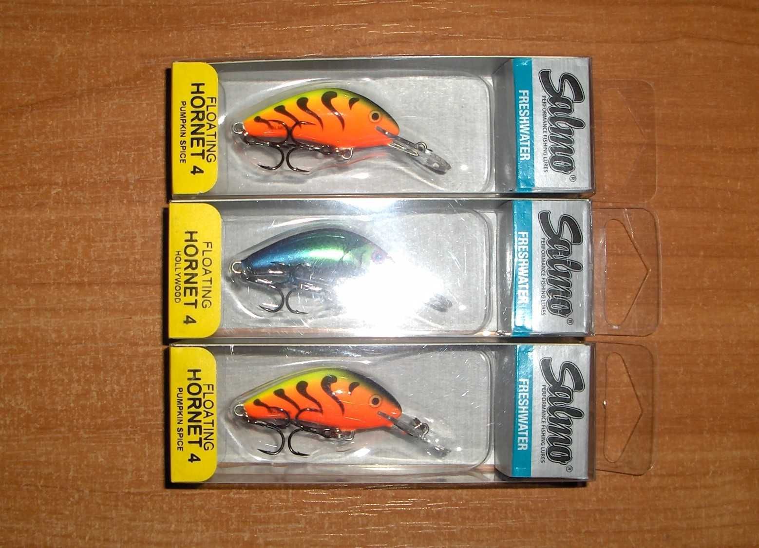 Woblery Salmo Hornet 4cm trzy sztuki