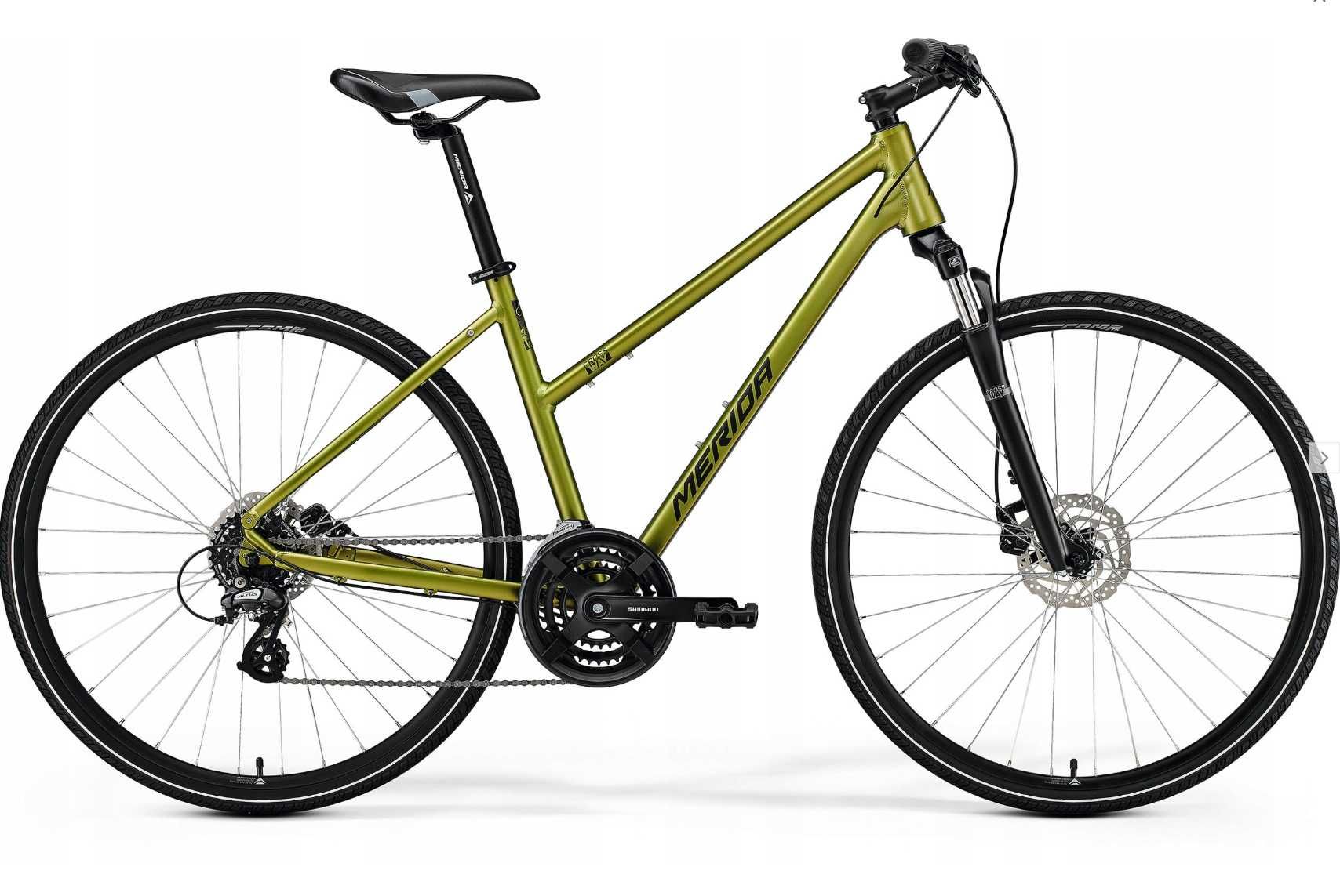 Rower MERIDA CROSSWAY 10 LADY M (51) silk fall green(BLACK)
