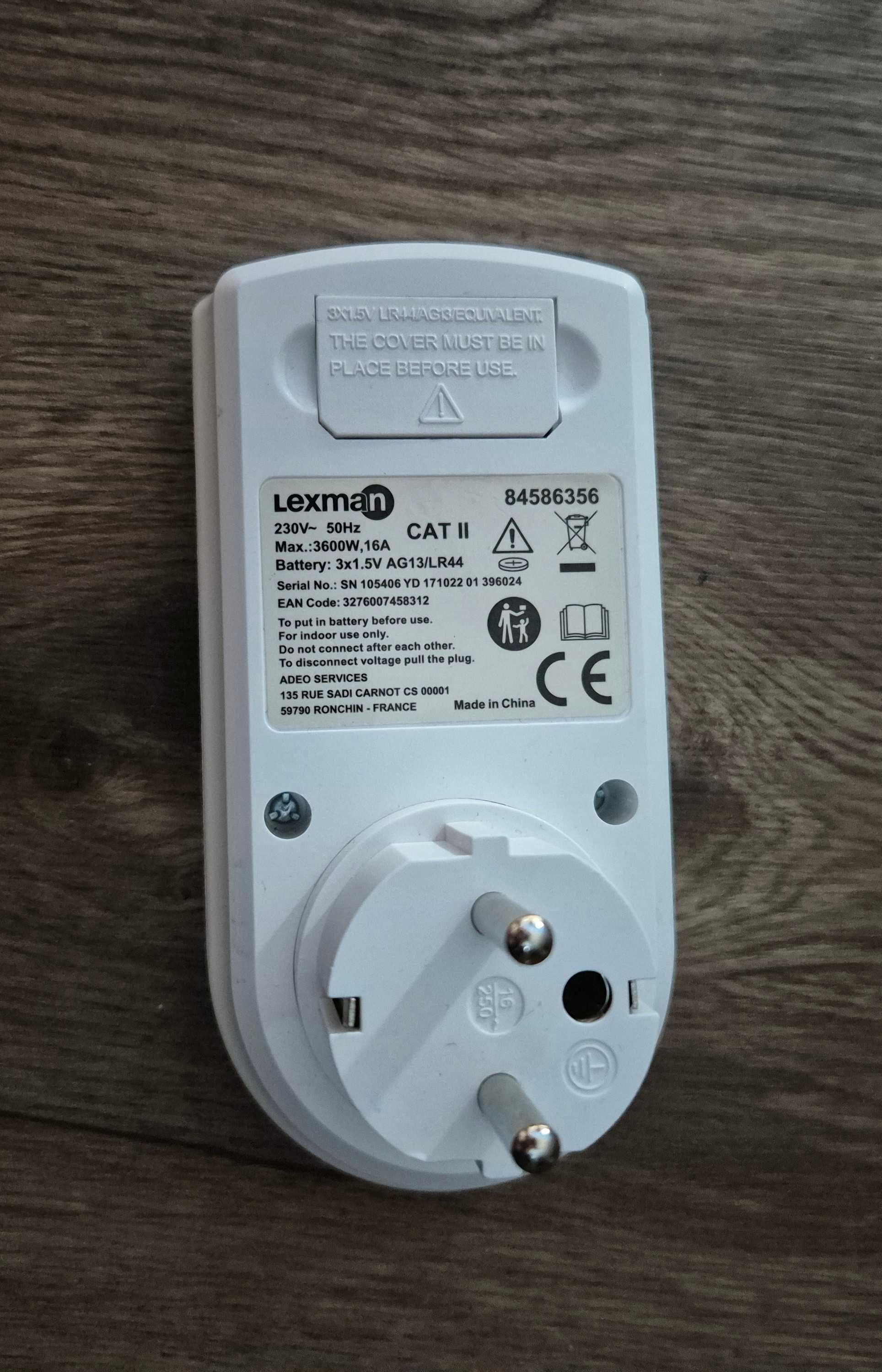 Monitor poboru energi LEXMAN okazja tanio