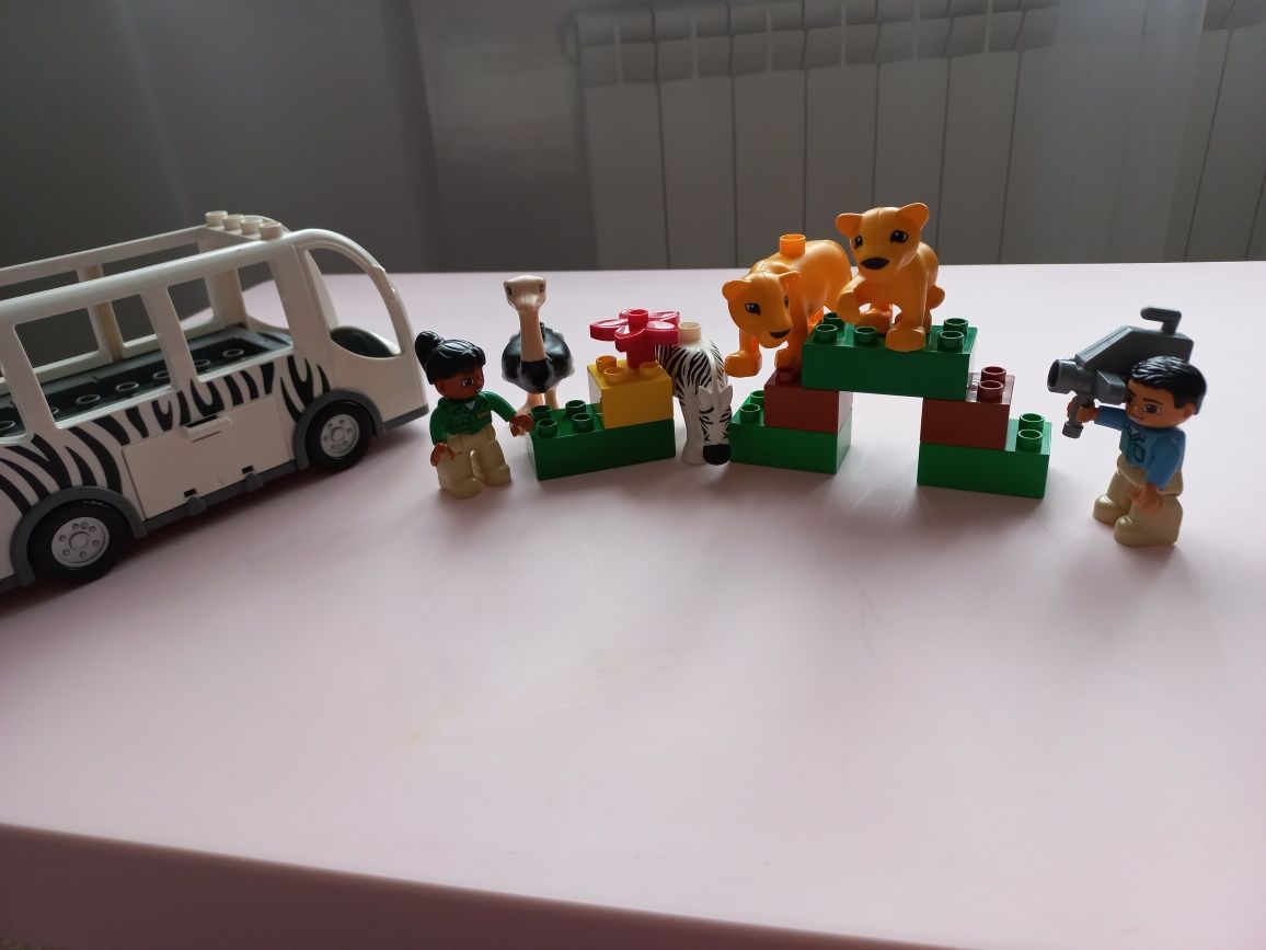 Klocki Lego duplo 10502 autobus w zoo safari