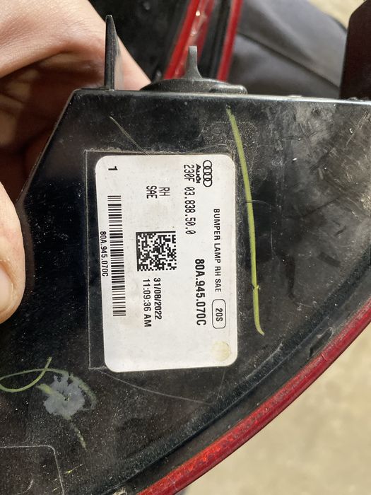 Задня лампа audi Q5