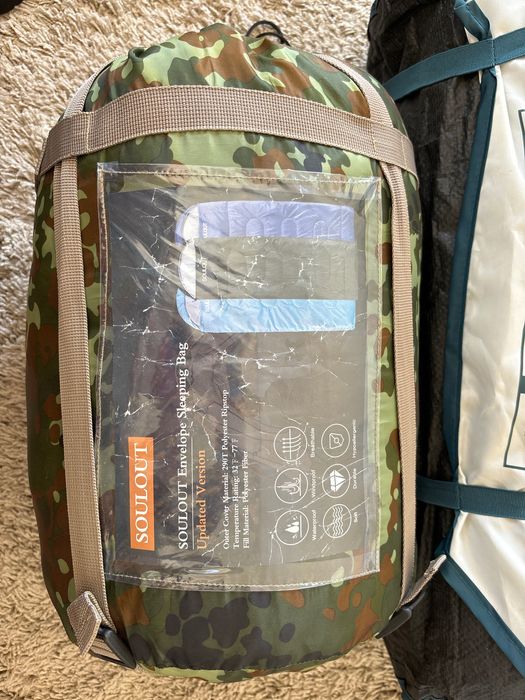 Kit Camping como novo