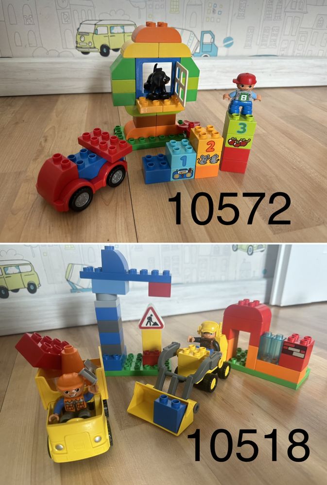 Lego duplo duży zestaw 17x