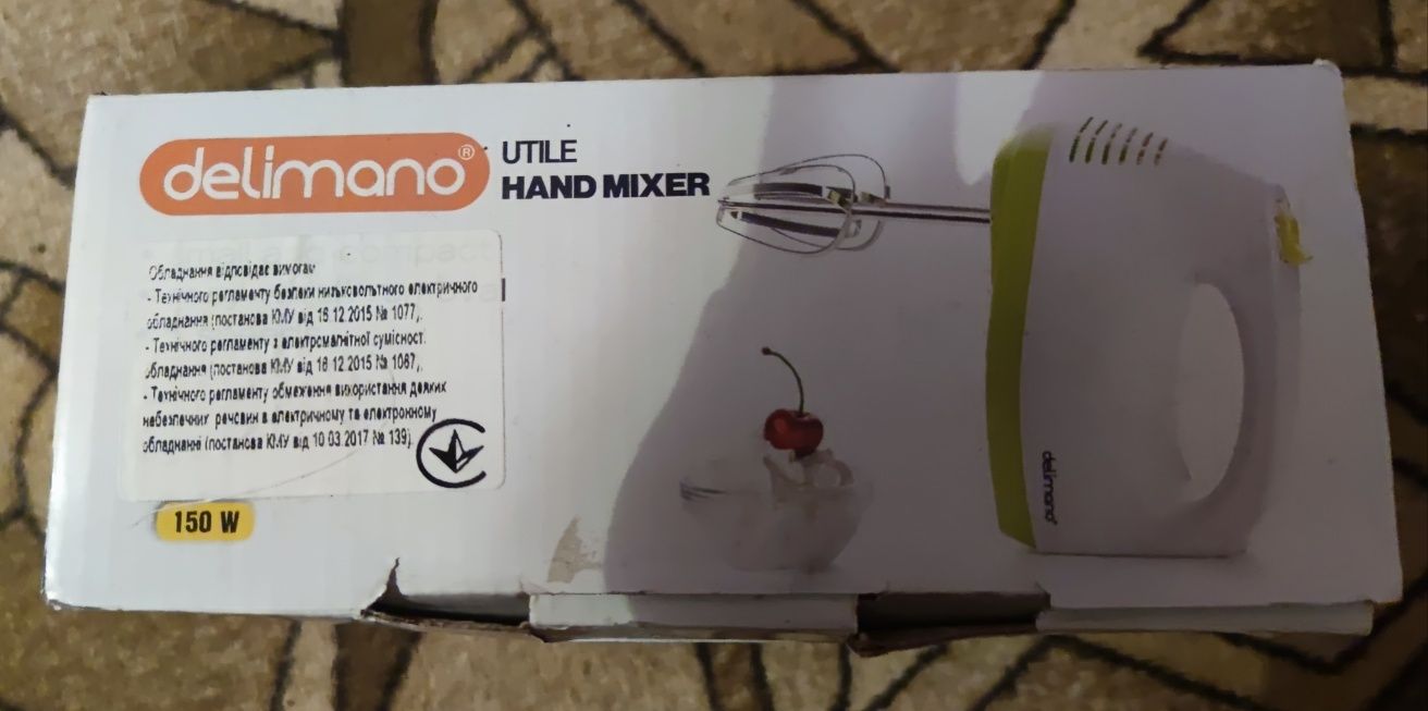Миксер *delimano*.