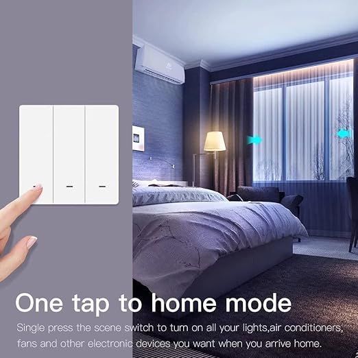 moes przycisk do automatyzacji scen tuya zigbee 3 przyciski 9 scen vv