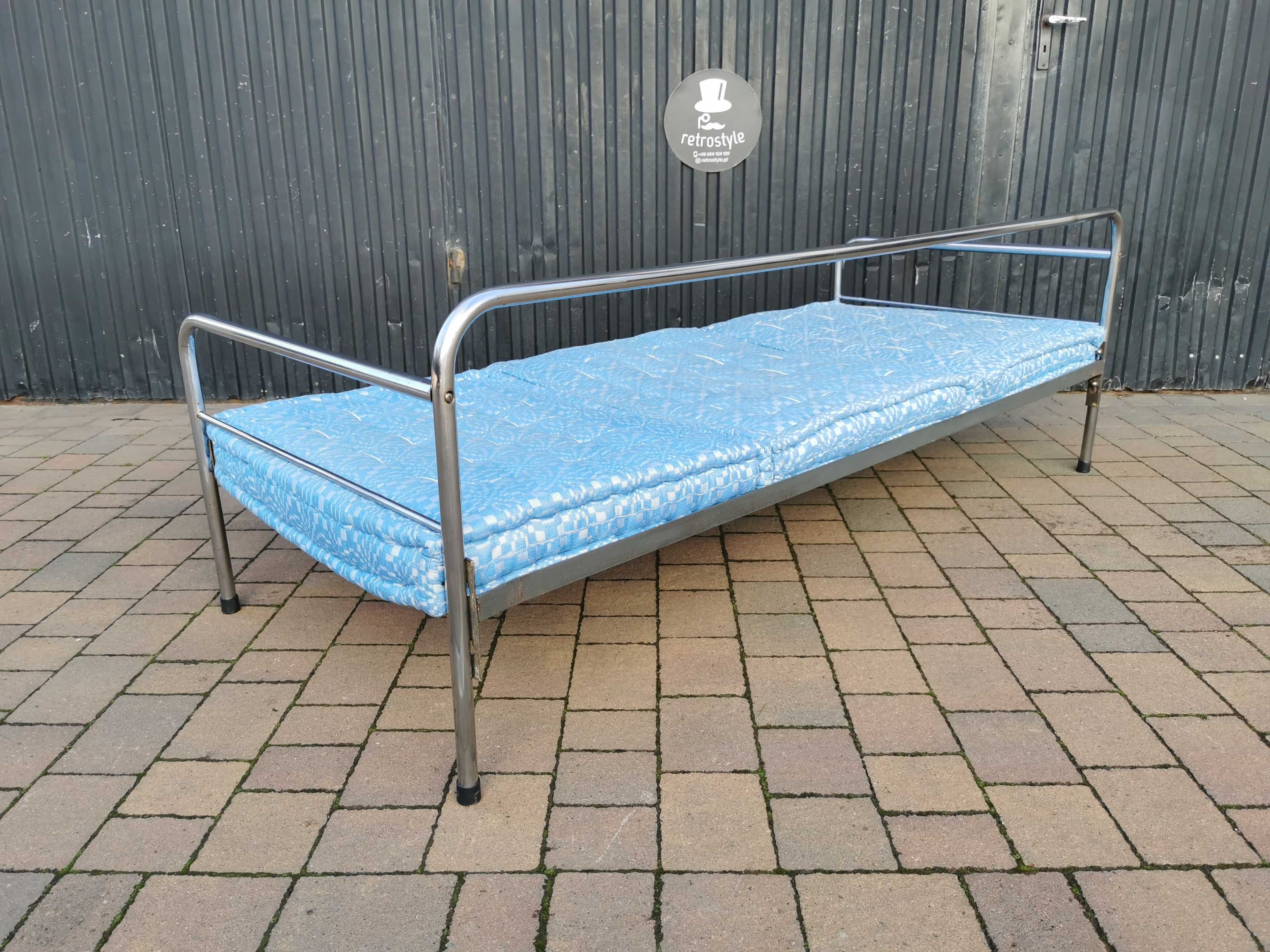 Sofa chrom Hynek Gottwald/ KOVONA Czechosłowacja '30, Bauhaus, RETRO