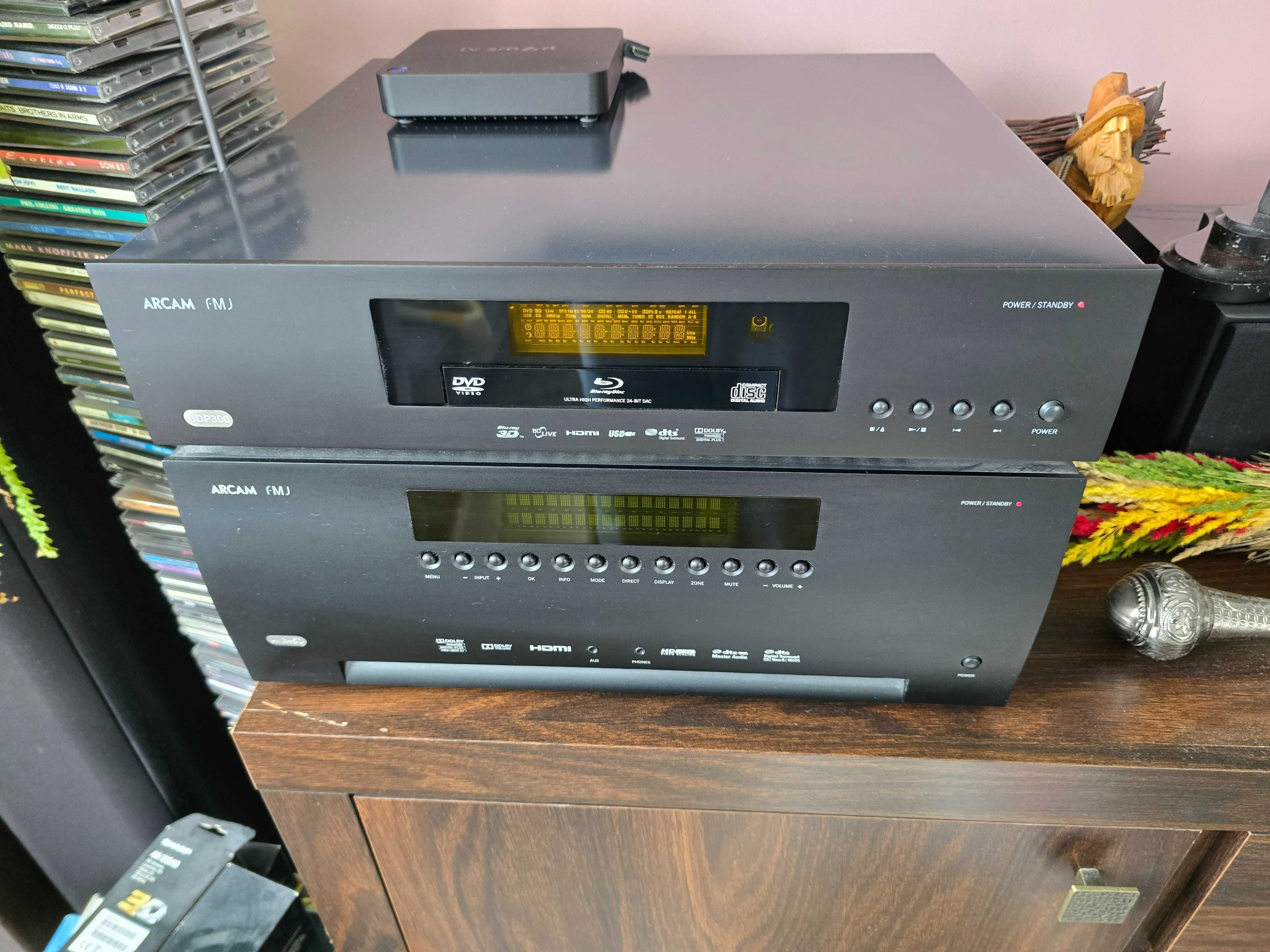 Zestaw ARCAM AVR45O + ARCAM BPD300 + kino domowe
