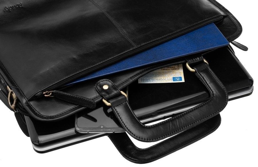 torba męska aktówka do pracy rovicky na laptopa