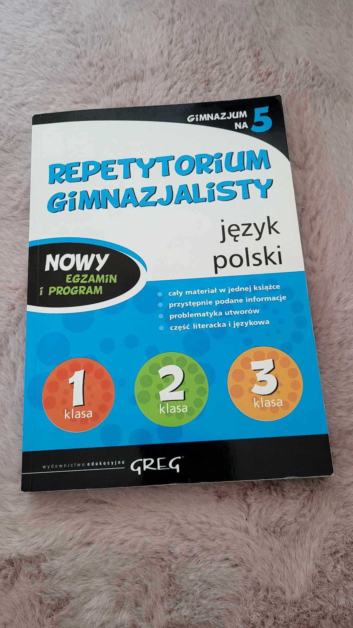 Repetytorium gimnazjalisty - język polski