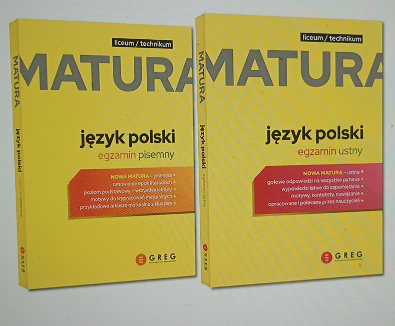 Zestaw książek do matury z języka polskiego