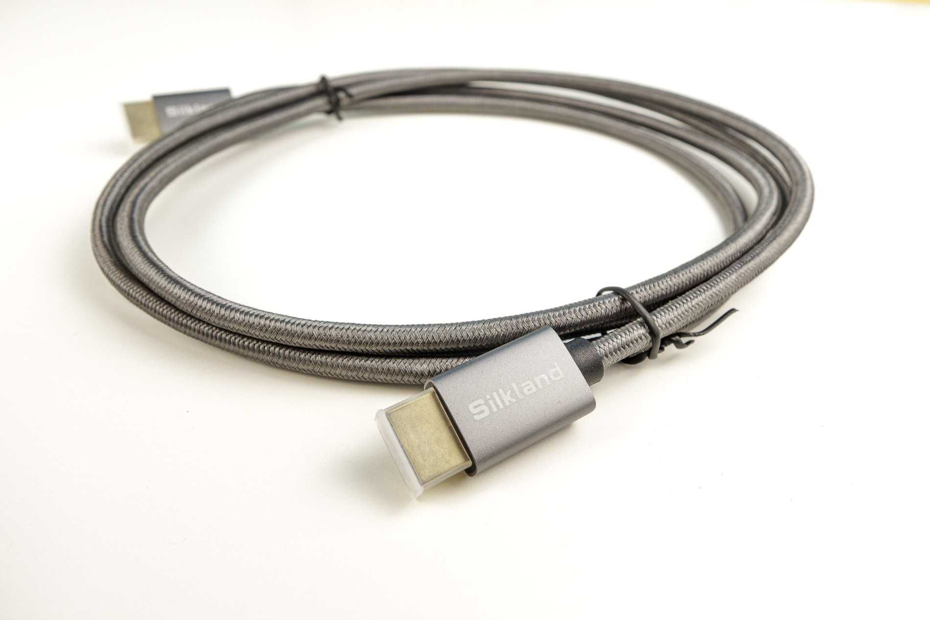 Cabo HDMI Silkland, 2 metros, novo