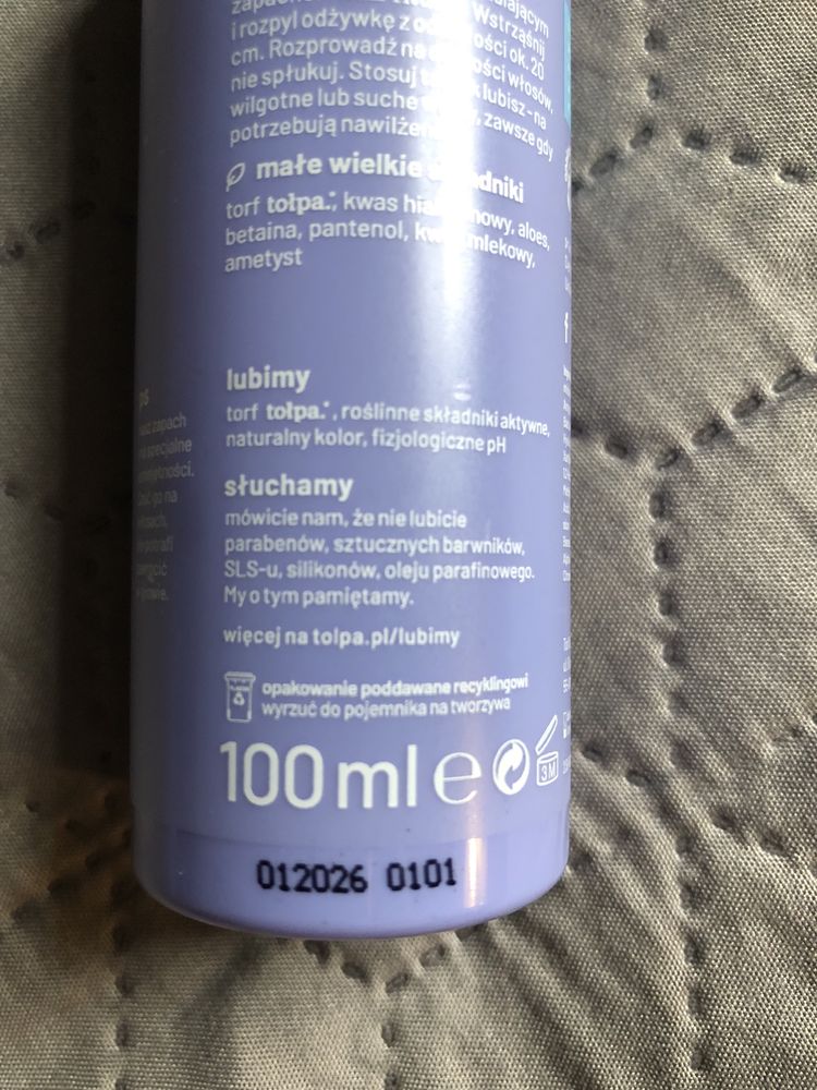 774. Nowa. Odżywka do włosów. Tołpa. Hair repair