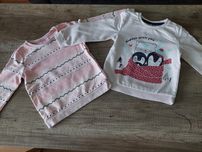Bluzy z motywem zimy, rozmiar 92