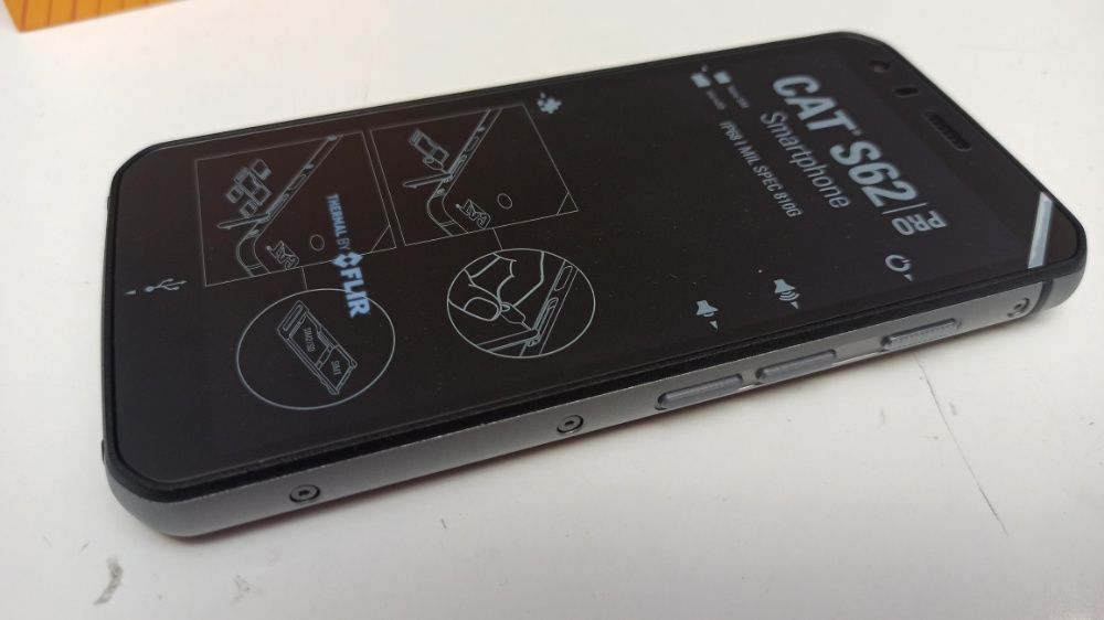 NOWY FABRYCZNIE Telefon Caterpillar CAT S62 Pro Dual Sim Sklep LECLERC