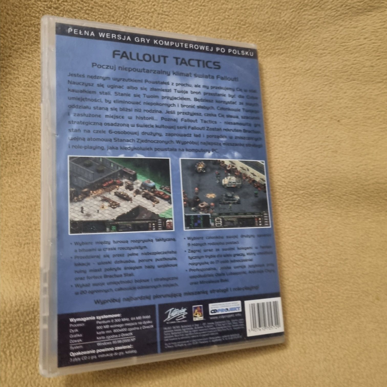 Fallout Tactics PC Polskie wydanie Extraklasyka