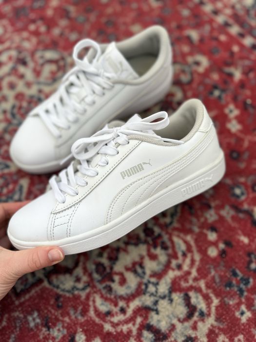 Кросівки кеди білі puma оригінал класика 23,5  см 35 36 розмір