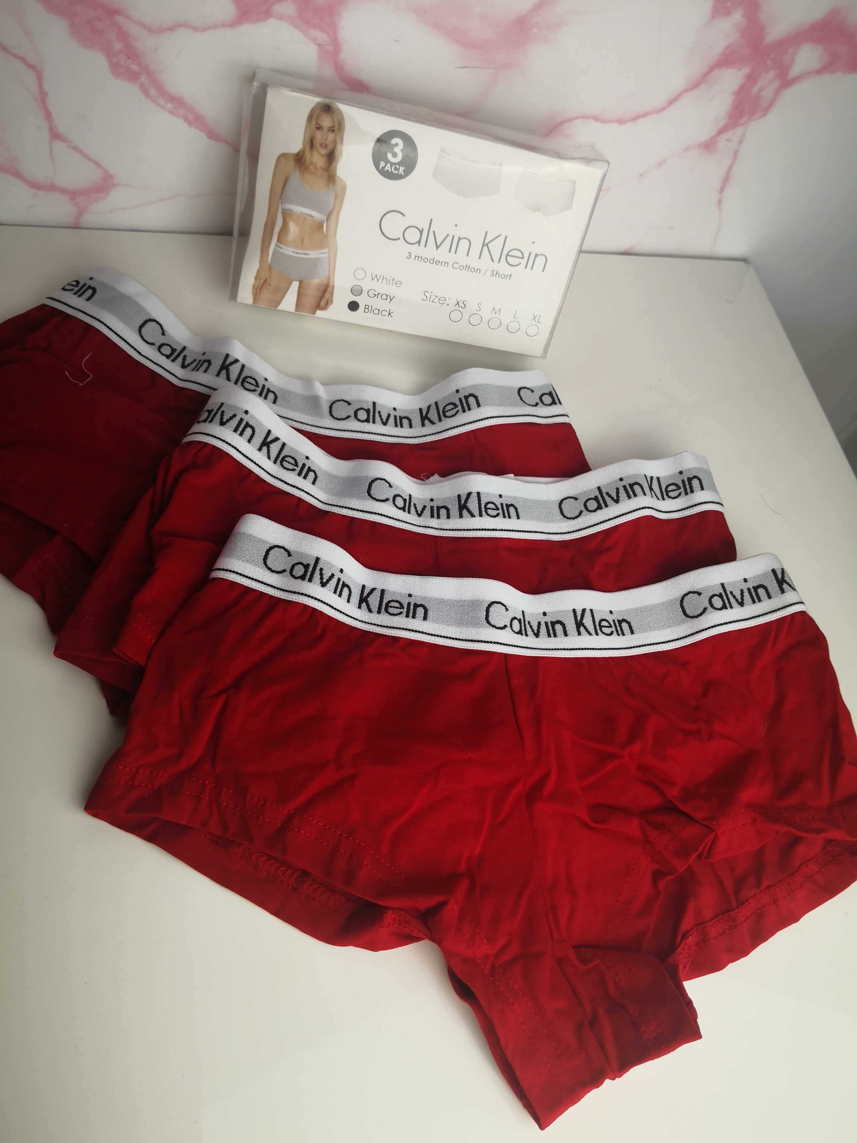 3pak stringi majtki bokserki top Calvin Klein hit