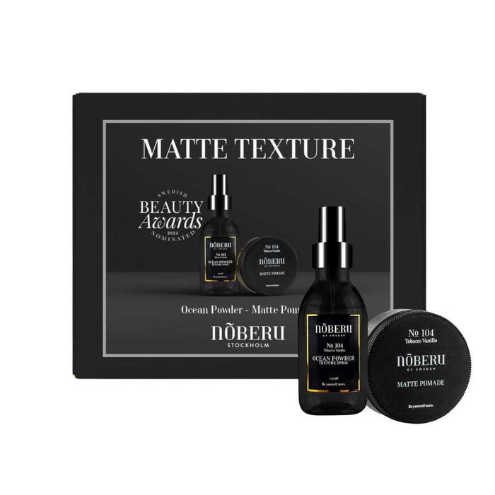 Noberu Zestaw Prezentowy Świąteczny do Fryzur Matte Texture