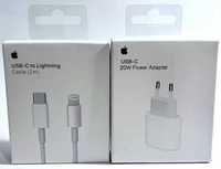 Kabel przewód ładowarka kostka 20W USB-C Lighting 2 METRY iPhone iPad