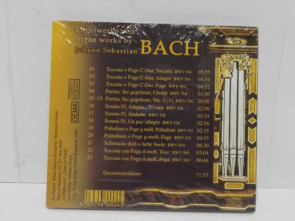 Bach: Orgelwerke Dom zu Fulda CD - P1065