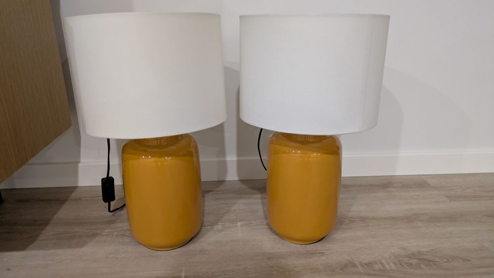 Candeeiros mesa cabeceira