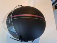 Capacete Nexx x60 bastille preto/rosa tamanho xs