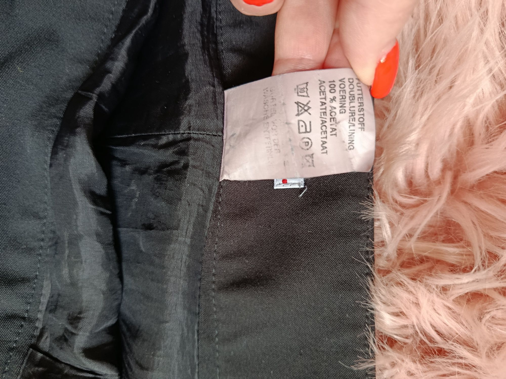 Elegancka czarna spódnica midi xl/42