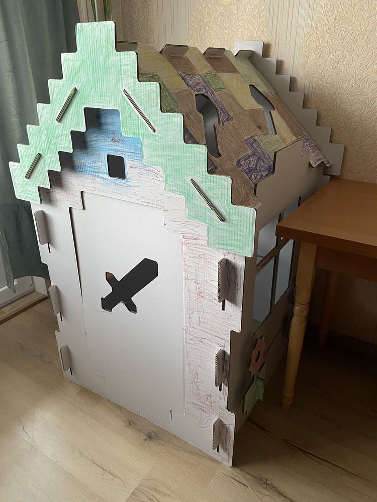 Халабуда, дом майнкрафт minecraft