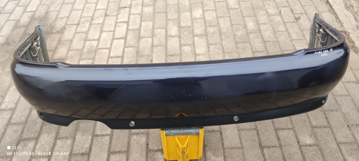 Zderzak Tył LZ5L Pod Czujniki Audi A4 B5 Sedan 98 Blask Gołdap
