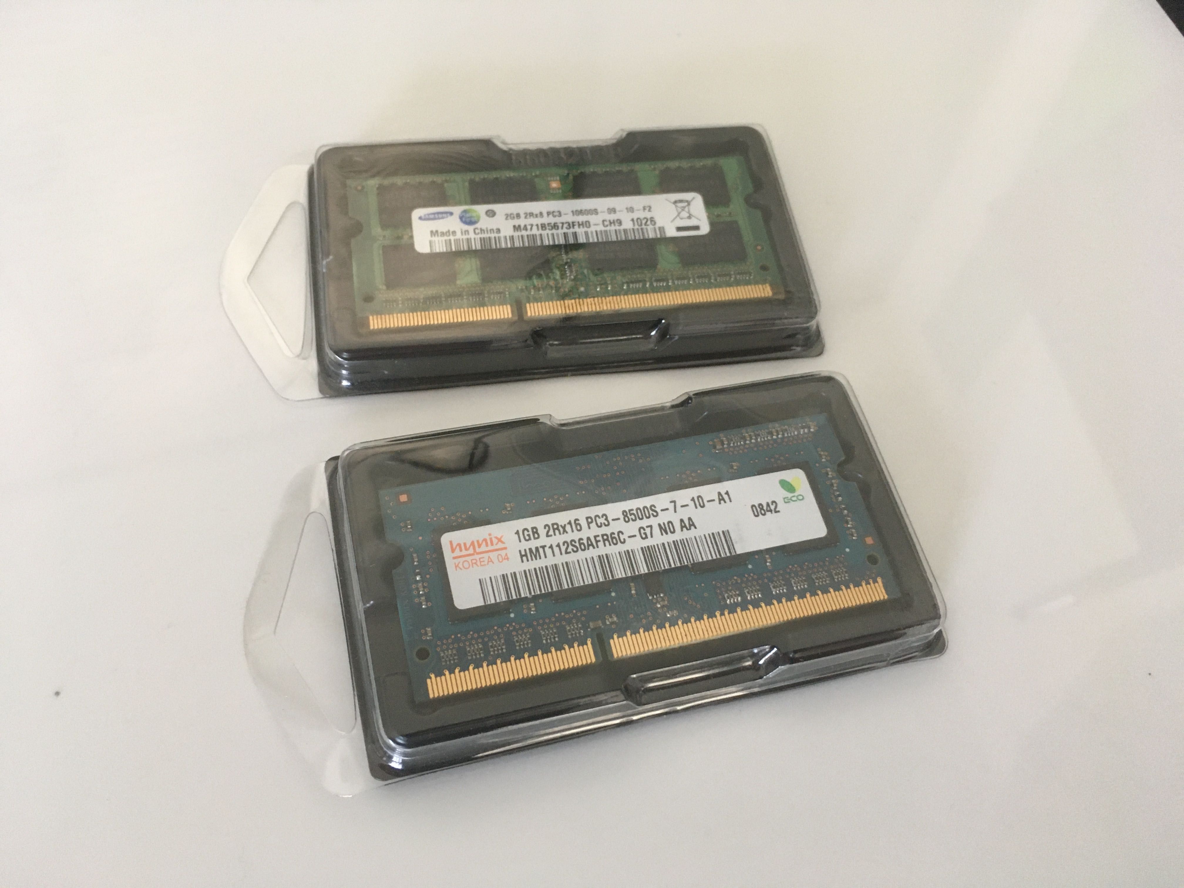 Várias memórias RAM ( DDR3 | DDR | FPM )
