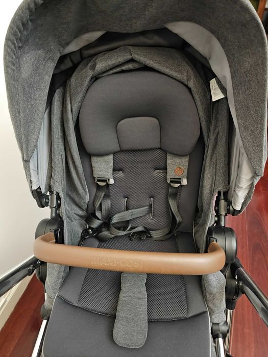 Carrinho MaxiCosi Adorra Versao LUXE + Alcofa Oria Passeio Bebe