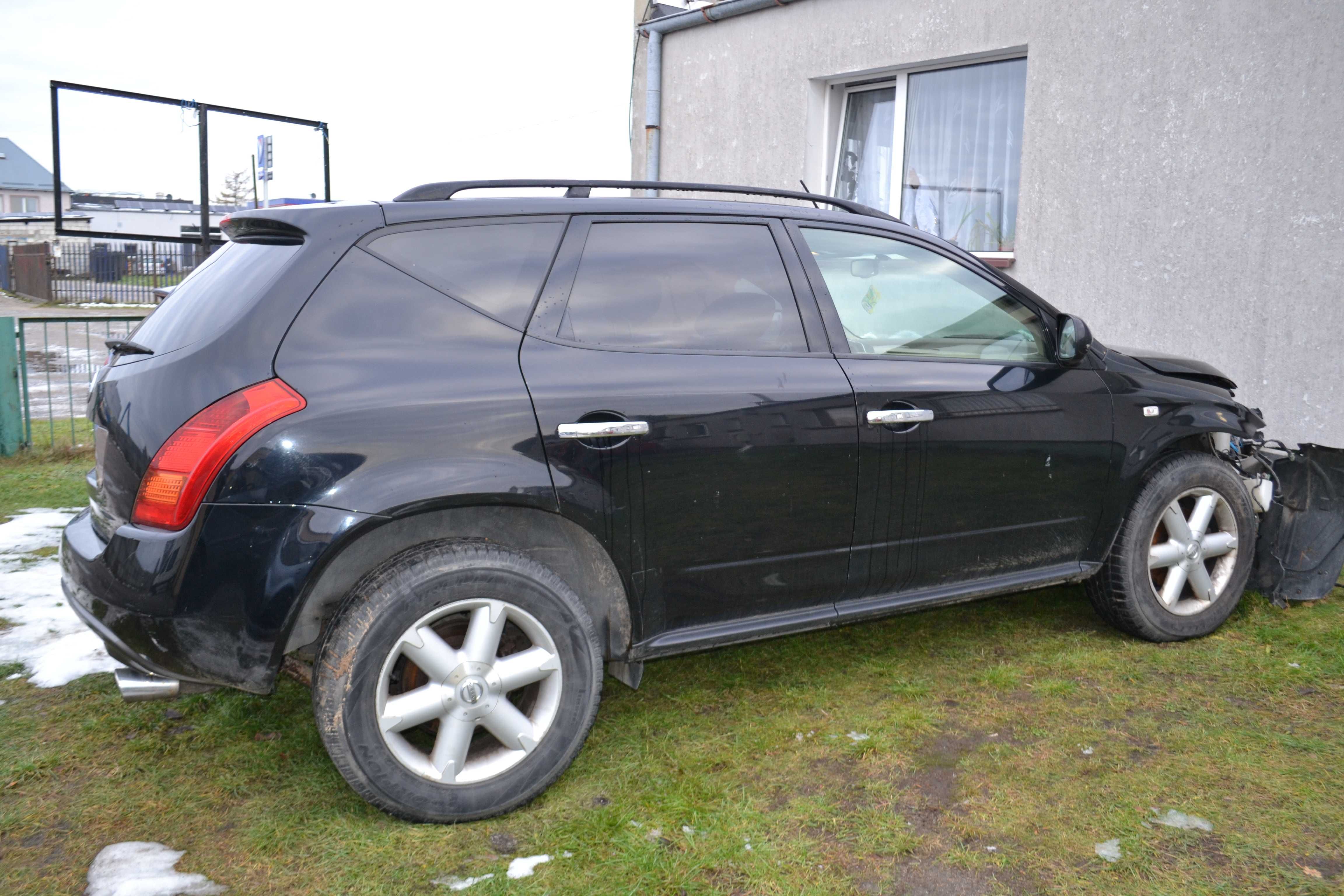 Nissan MURANO 2006 3,5 benz GAZ Uszkodzony po kolizji POMORSKIE