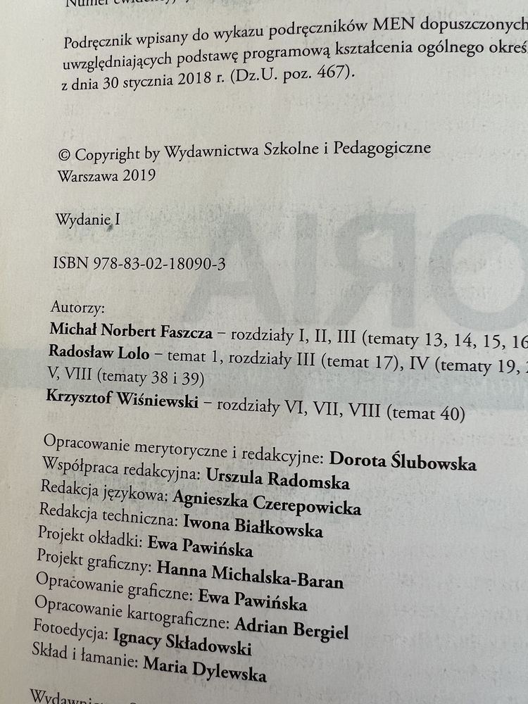Historia WSiP 1 klasa