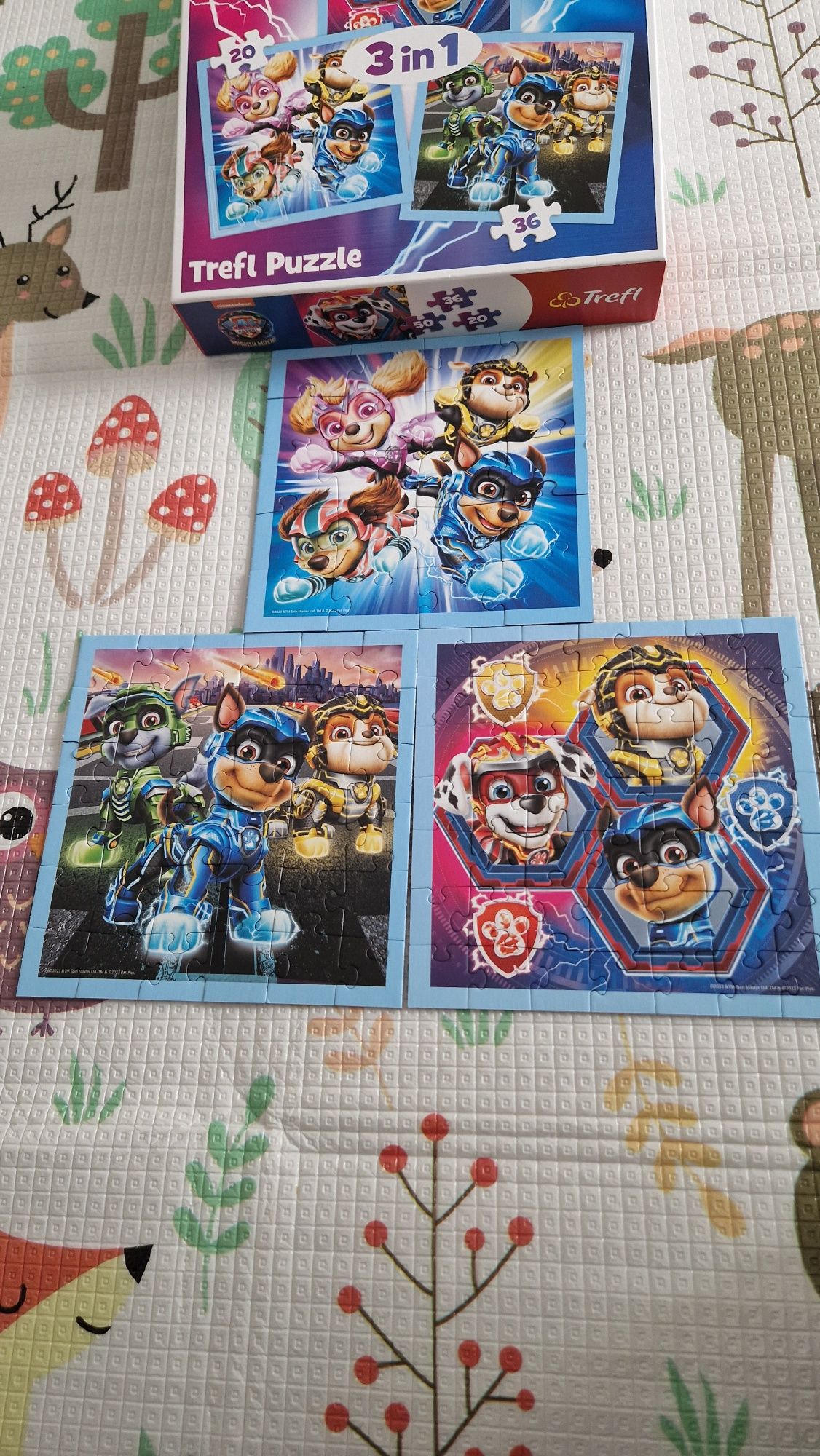 Puzzle dla dzieci psi patrol